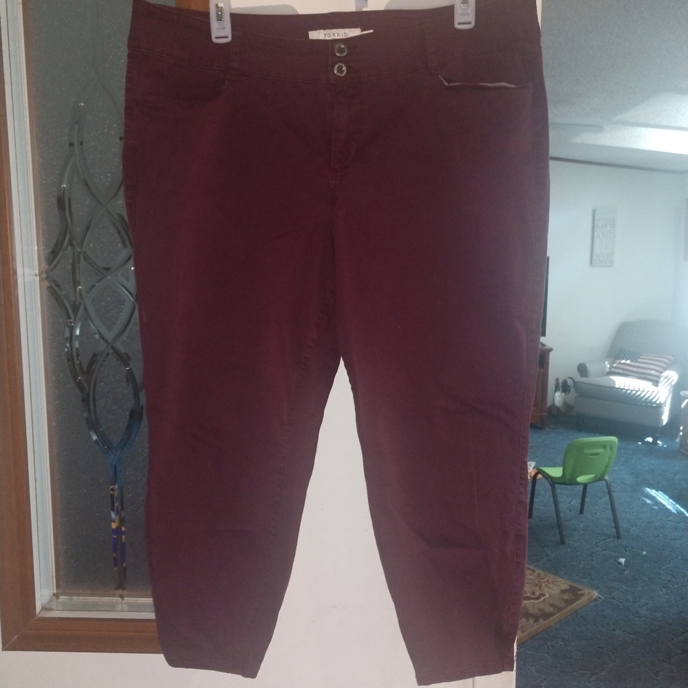 3/$25 Torrid slim fit pants